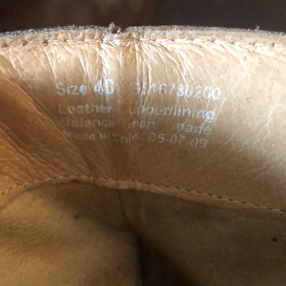 Dansko SCOUT leather ankle boots. SZ 40 (9 US) warm brown, braiding detail - Picture 10 of 12